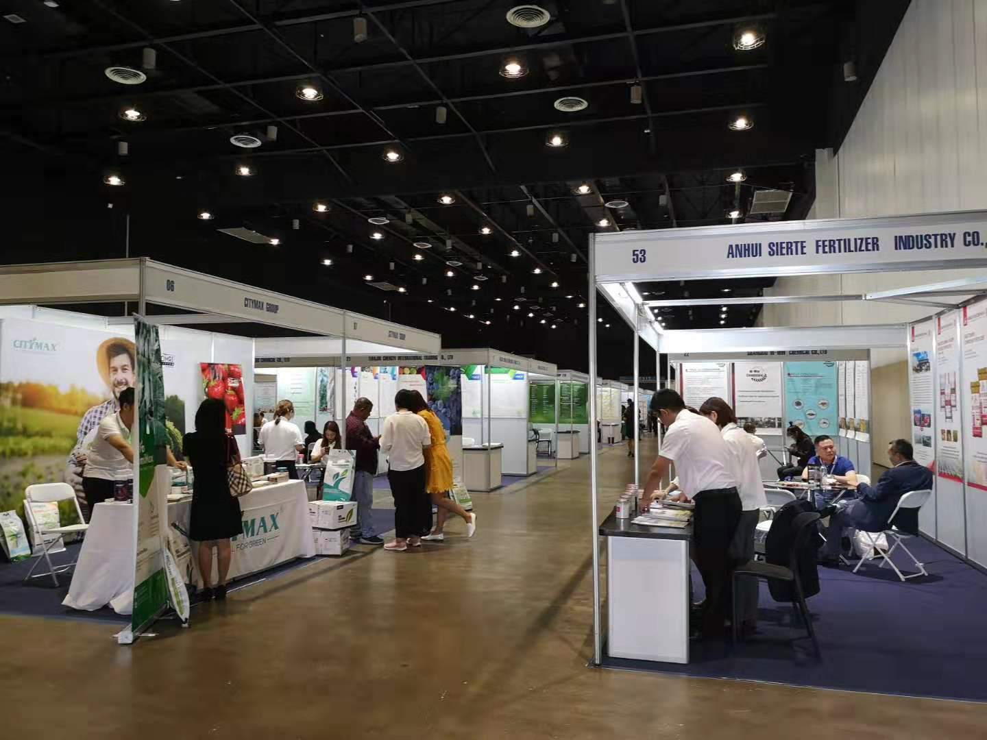 原官网刊载的 2019 Agrochem Philippines 会场照片